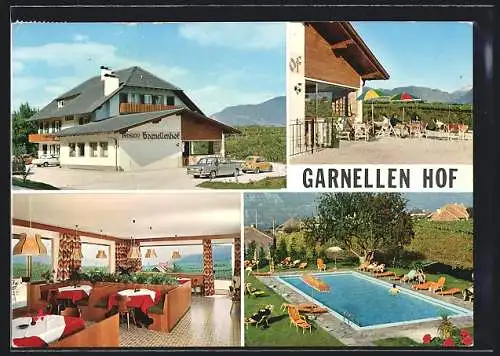 AK Kaltern a. d. Weinstrasse, Pension Garnellen Hof, Garnellenweg 16