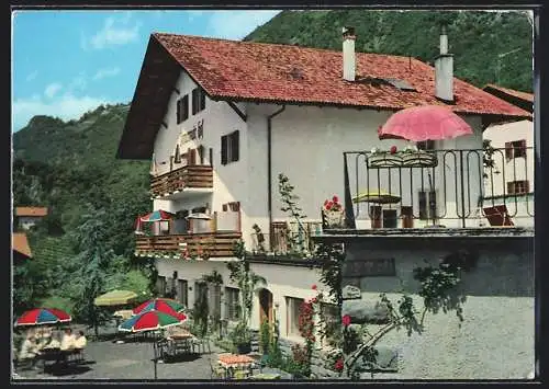 AK Meran, Gasthof Innermairhof-Burgstall an der Hauptstrasse