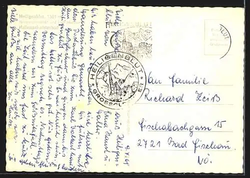 AK Heiligenblut, Hallenschwimmbad, Innenansicht