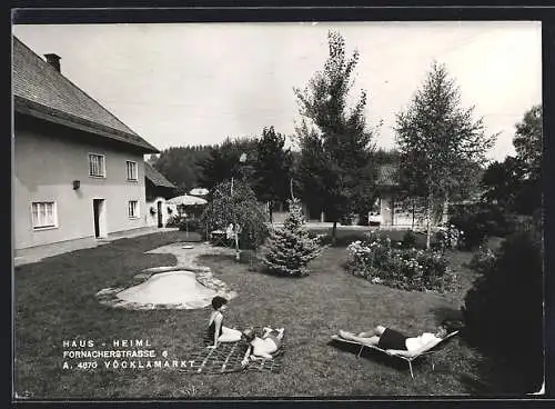 AK Vöcklamarkt, Pension Haus Heiml, Fornacherstrasse 6