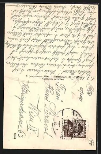 AK Kallwang /Steiermark, Ortsansicht mit Blick ins Tal