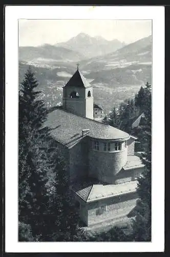 AK Innsbruck, Wallfahrtskirche zur heiligen Theresia vom Kinde Jesu auf der Hungerburg