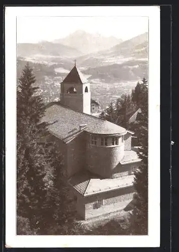 AK Innsbruck, Wallfahrtskirche zur heiligen Theresia vom Kinde Jesu auf der Hungerburg