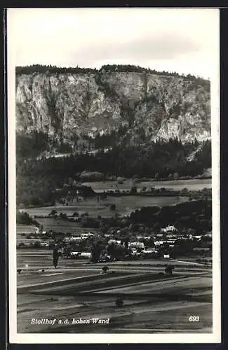 AK Stollhof a. d. hohen Wand, Gesamtansicht aus der Vogelschau