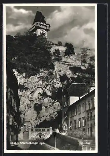 AK Graz, An der Schlossbergstiege