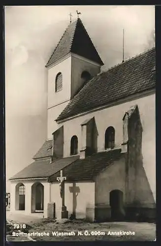 AK Wiesmath /N. Ö., An der Annakirche