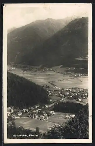 AK Lurnfeld, Sommerfrische Möllbrücken, Luftbild