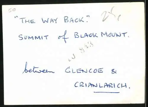 Fotografie Auto Cabrio, Summit of Black Mount between Glencoe & Crianlarich