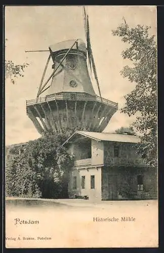 AK Potsdam, Historische Mühle