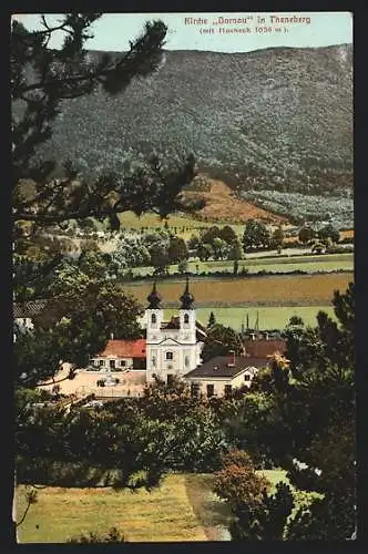 AK Altenmarkt an der Triesting, Thenneberg, Blick auf die Kirche Dornau