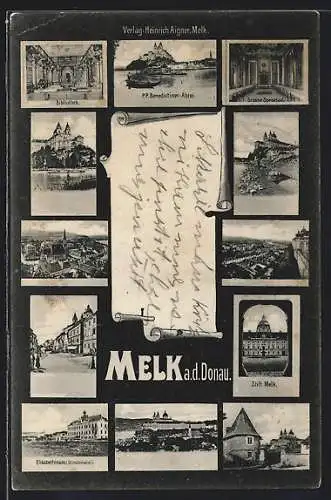 AK Melk a. d. Donau, Stift, Elisabethinum, Bibliothek, Benedictiner-Abtei