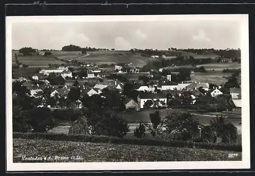 AK Neuhofen a. d. Krems, Ortsansicht aus der Vogelschau