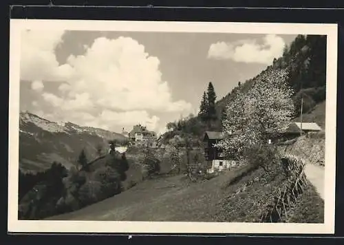 AK Badgastein, Café Gamskar mit Umgebung