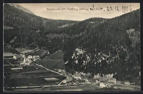 AK Seewiesen, Gesamtansicht mit Seeberg