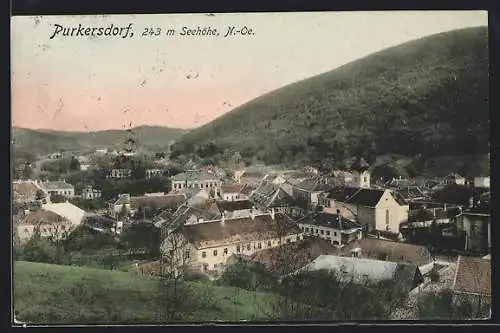 AK Purkersdorf /N.-Oe., Blick auf den Ort