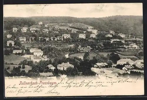 AK Tullnerbach-Pressbaum, Totalansicht aus der Vogelschau