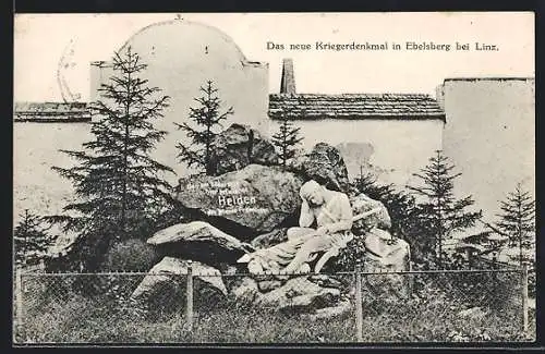 AK Ebelsberg bei Linz, Am neuen Kriegerdenkmal