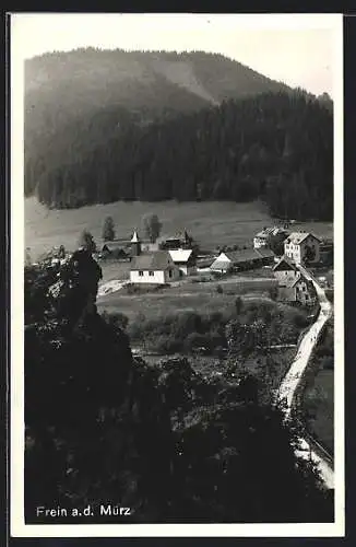 AK Frein a. d. Mürz, Ortsansicht mit Umgebung