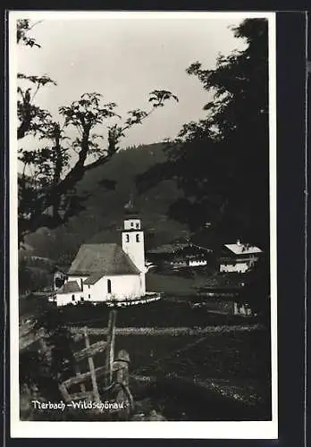 AK Tierbach-Wildschönau, Kirche im Ortsbild