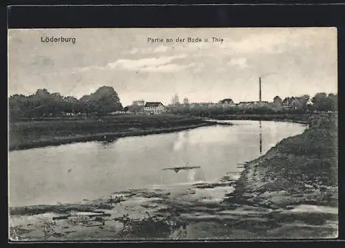 AK Löderburg, Partie an der Bode u. Thie