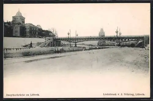 AK Lübeck, An der Burgthorbrücke