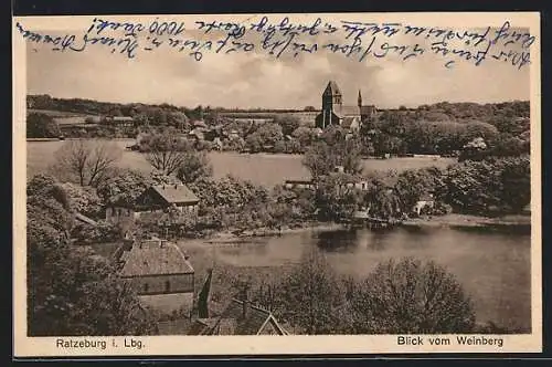 AK Ratzeburg i. Lbg., Blick vom Weinberg