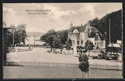 AK Malente-Gremsmühlen, Blick auf den Dieksee