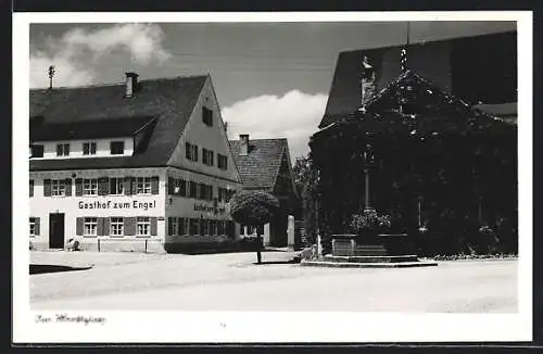 AK Obergünzburg, Gasthof zum Engel