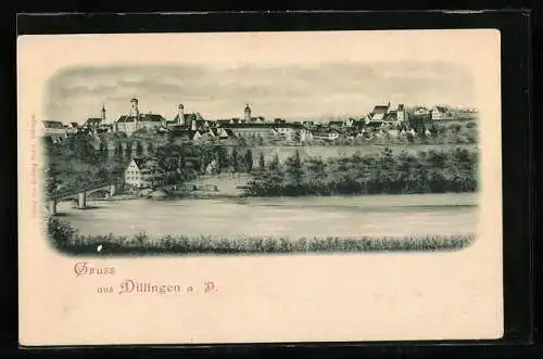 AK Dillingen a. D., Totalansicht