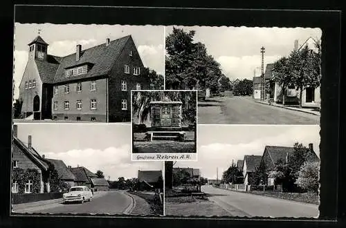 AK Rehren / R., Strassenpartien