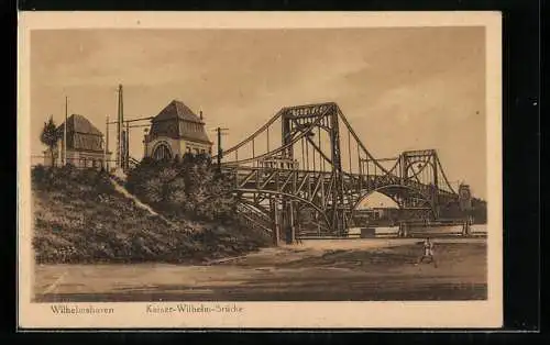 AK Wilhelmshaven, Kaiser-Wilhelm-Brücke