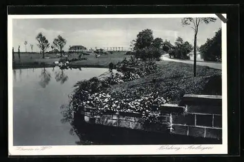 AK Hamm i. W., Nordring-Anlagen mit Rosen
