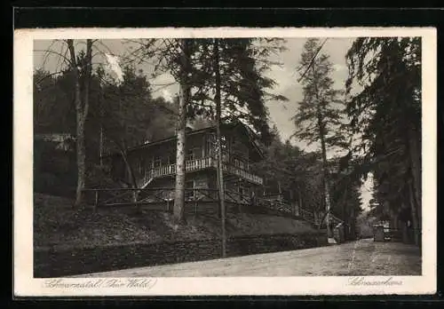 AK Schwarzatal /Thür. Wald, Schweizerhaus