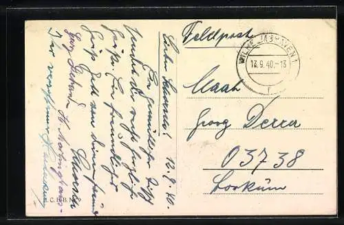 AK Wilhelmshaven, Partie im Park