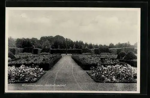 AK Wilhelmshaven, Heldenfriedhof