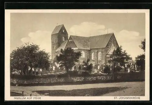 AK Nieblum, St. Johannikirche
