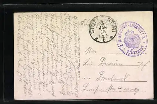 AK Stuttgart, Das neue Kunstgebäude