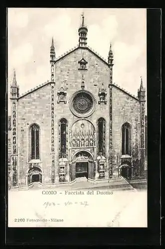 AK Como, Facciata del Duomo