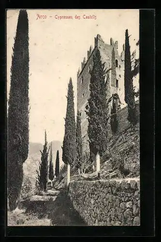 AK Arco, Cypressen des Castells