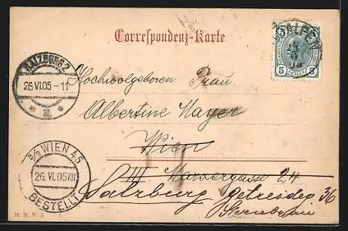 AK Wildalpen, Ansicht aus der Ferne