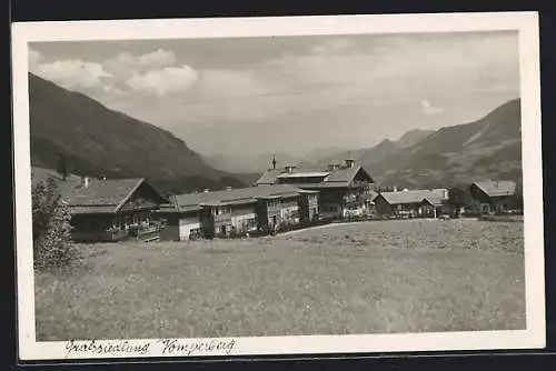 AK Vomp, Grals-Siedlung Vomperberg, Panorama-Blick