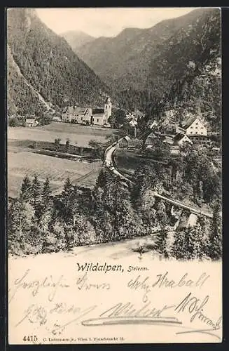 AK Wildalpen, Totale des Ortes