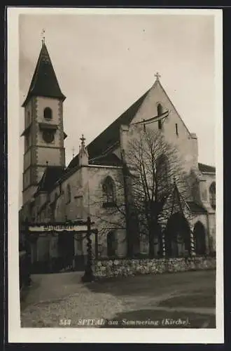 AK Spital am Semmering, Ansicht der Kirche