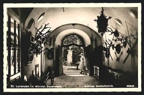 AK St. Lorenzen im Mürztal, Schloss Nechelheim