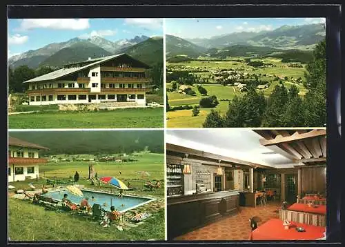 AK Reischach /Riscone, Hotel Majestic, Bar und Pool