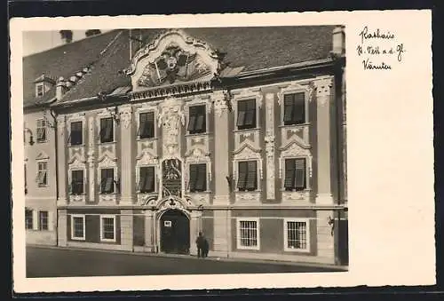 AK St. Veit /Glan, Aussenansicht vom Rathaus