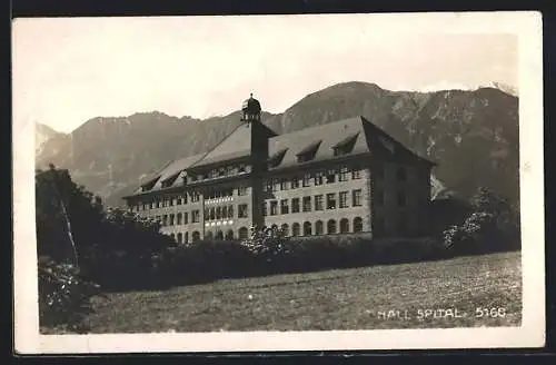 AK Hall in Tirol, Blick zum Spital
