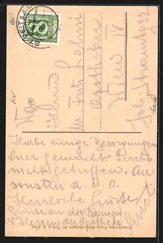 AK St. Veit a. d. Glan, Pestsäule und Rathaus