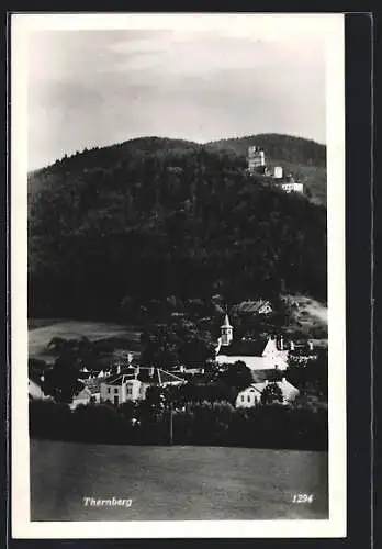 AK Thernberg, Ortsansicht mit Kirche