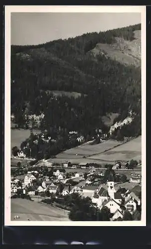 AK Spital a. S., Ortsansicht aus der Vogelschau